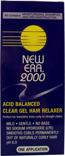 New Era Platinum Acid Balanced Clear Gel Hair Relaxer Regular